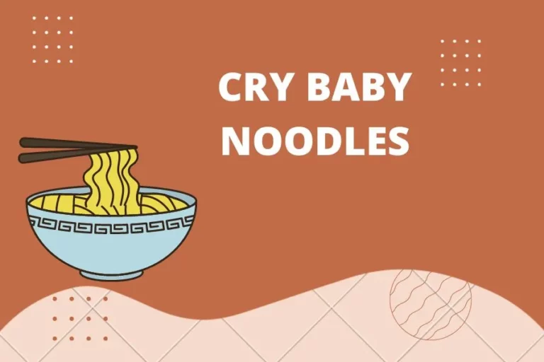 Exploring Cry Baby Noodles: A Spicy Culinary Adventure