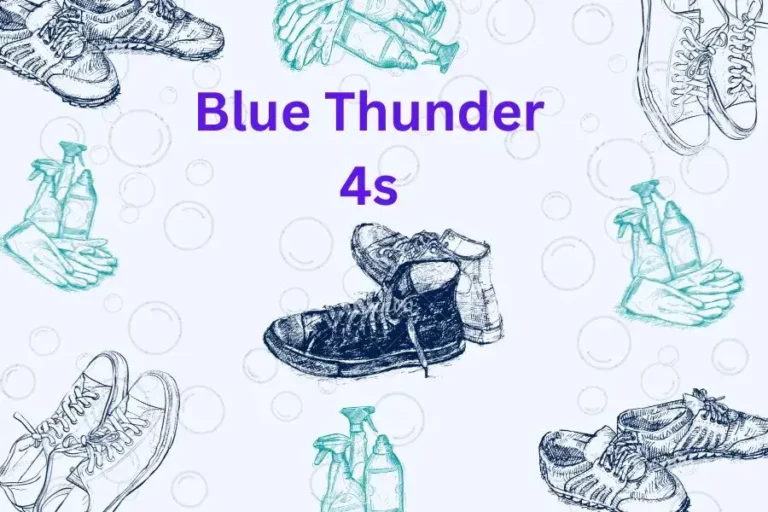 Blue Thunder 4s: A Sneaker Icon with a Rich Legacy
