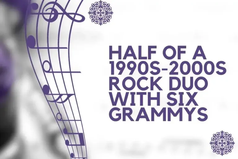 Unveiling the Musical Odyssey: Half of a 1990s-2000s Rock Duo with Six Grammys